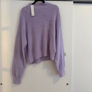 Vigoss Lilac Women's Turtleneck Sweater